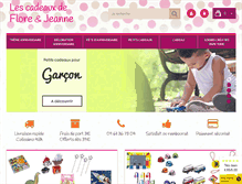 Tablet Screenshot of cadeauenfants.com